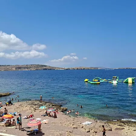 Spacious Bugibba Seafront Free Parking Free Wifi